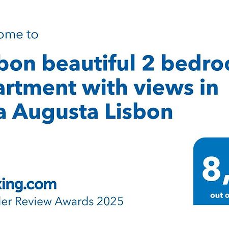 Lisbon Beautiful 2 Bedroom Apartment With Views In Rua Augusta Lisboa Екстериор снимка
